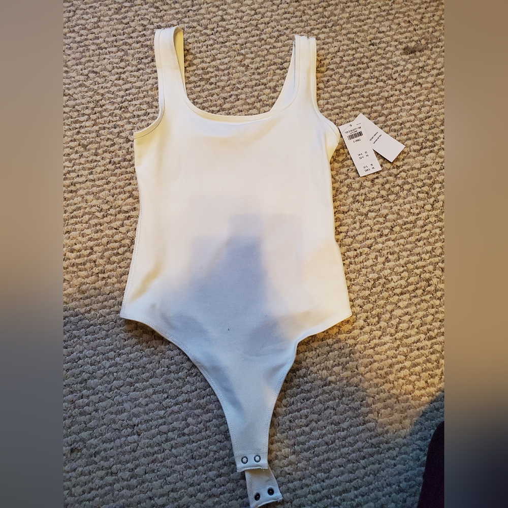 abercrombie white bodysuit